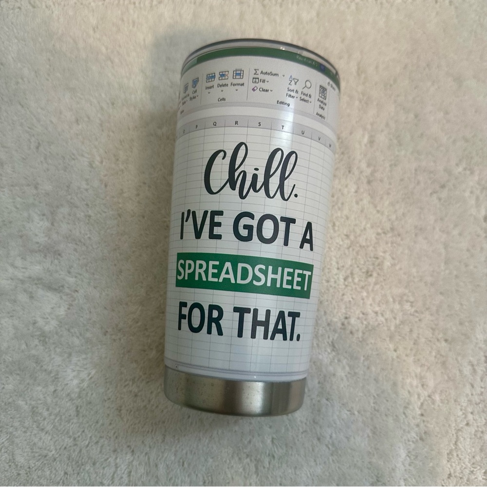 Excel Accounting Freak in the Sheets Chill I’ve got a Spreadsheet Tumbler